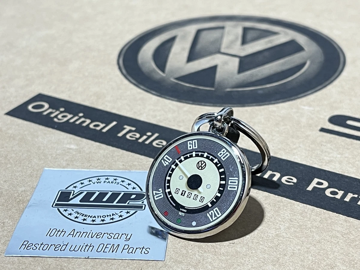VW Camper Van Splitty Tacho Speedo Keyring New Genuine OEM Accessory Gift