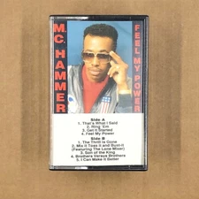 MC HAMMER Cassette Tape 80s Rap Hip Hop FEEL MY POWER BUSTIN RECORDS RELEASE
