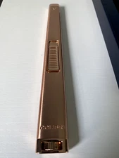 Colibri Aura Single Flat Flame Cigar Candle Utility Lighter - Rose Gold - New