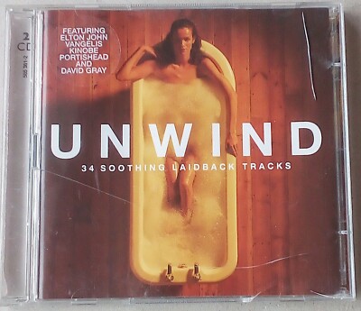 Unwind 34 Soothing Laidback Tracks Moby Vangelis Elton Groove Armada double 2001