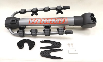 NEW Yakima RidgeBack 4 Bike Tilt-Away 2''/1.25'' Hitch Mount Bike Rack 8002458 