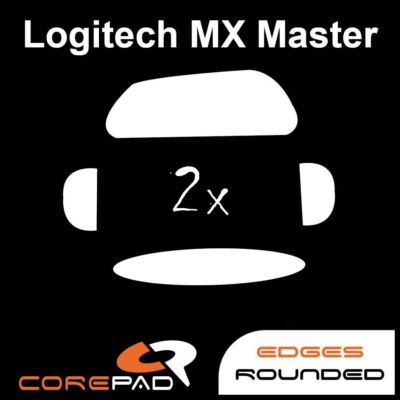 Corepad Skatez Logitech MX Master 2S Replacement Mouse Feet Hyperglides Teflon