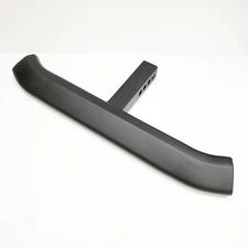 Black Heavy Duty Steel Tow Hitch Step Bar 2" Receiver Truck Trailer Guard 28"L