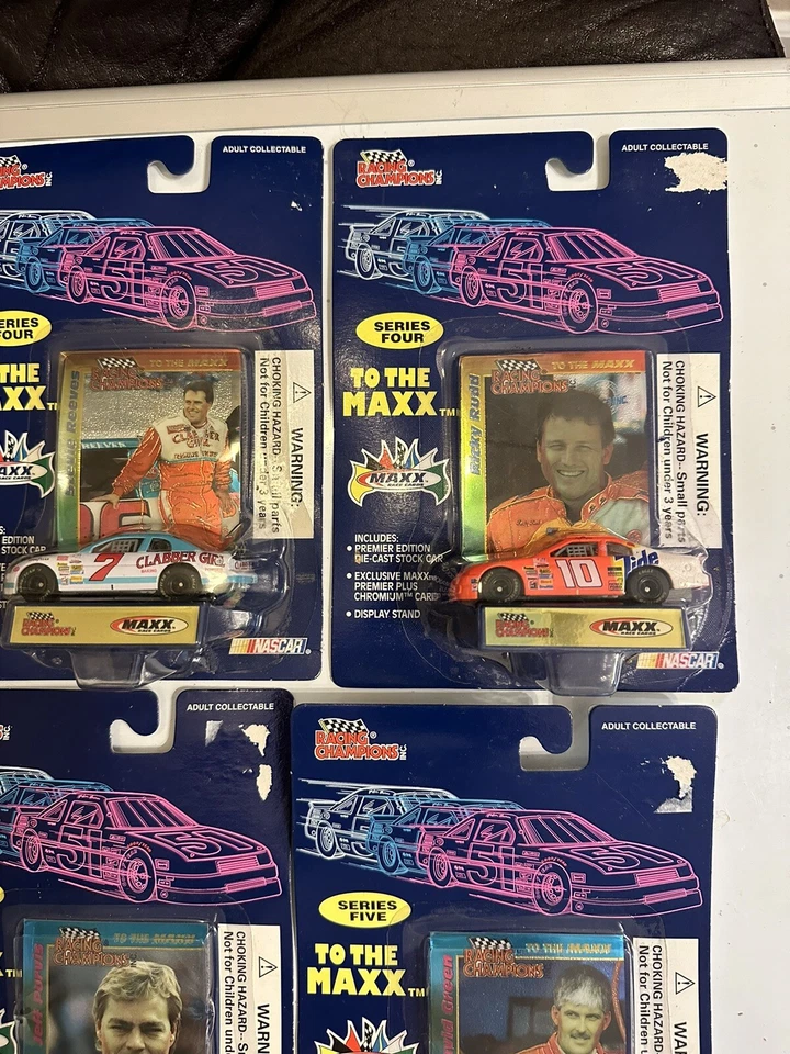 Lot Of 12 Racing Champions 1/64th NASCAR Maxx Race Cars Gordon Wallace Rudd - Image 4 of 4