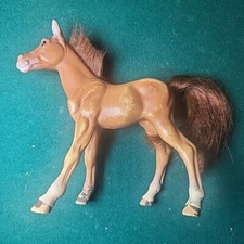 2000 Kid Kore Light Brown / Tan Horse 5" Pony Toy Figurine