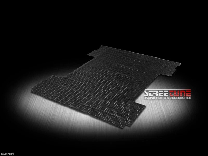 Black Rubber Diamond Pattern Truck Bed Mat For 88-98 C/K Silverado 6.5 Ft Short — 第 2/4 张图片