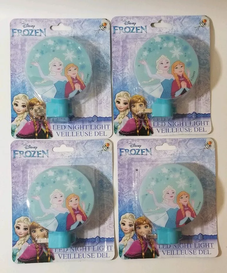 Disney Frozen LED Night Light Original with Elsa Anna Bedroom Bathroom Hallway