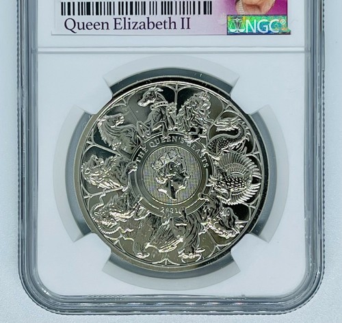2021 GROSSBRITANNIEN 5PD QUEEN'S BESTIES NGC MS69 DPL KOMPLETTERMÜNZE - Bild 6 von 9