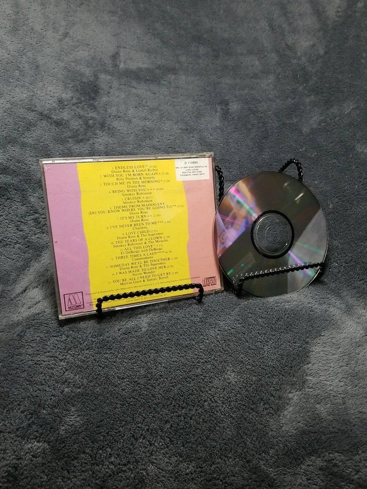 Endless Love 15 of Motown's Greatest Love Songs Compilation CD Motown Foto 2 de 2