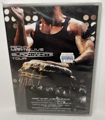 RICKY MARTIN LIVE: BLACK AND WHITE TOUR * NEW DVD * PUERTO RICO