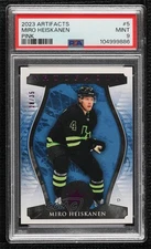 2023-24 Upper Deck Artifacts Pink /35 Miro Heiskanen #5 PSA 9 MINT