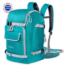 Unigear Ski Boot Bag 70L Travel Backpack Ski Helmet Goggles Gloves Skis