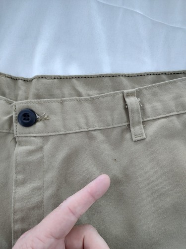 Dickies Shorts Adult Size 42 Tan Utility Workwear Casual Canvas Mens - Picture 3 of 11
