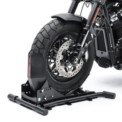 Wheel Chock for Custombike DH721 Constands Easy Fix Vario adjustable black