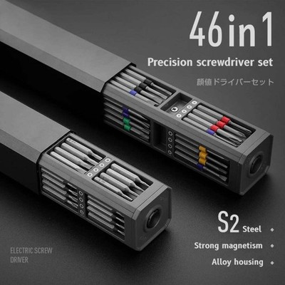Präzisions-Schraubendreher-Set 8 32 43 46 in 1 Torx Sechskant Kreuzschlitz Magnetschraubendreher