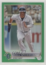 2022 Topps Chrome Green Refractor 12/99 Robbie Grossman #169 0rd2