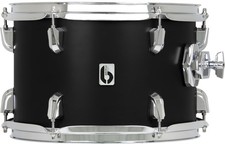 British Drum Co. Enigma 10" Maple Tom Satin Black – ENG-10-7-RT-STB
