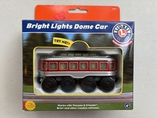 Lionel Bright Lights Dome Car-Wooden Train Track System-Thomas Friend/Brio-New