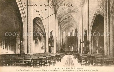 Chambery Savoie Cathedrale Monument Altarraum