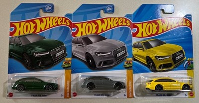 NEW 2026 Hot Wheels C Case 17 Audi RS 6 Avant Wagon GREEN, GREY