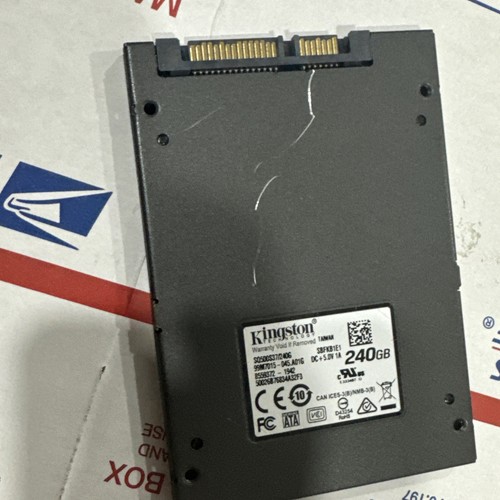KINGSTON 240GB 2.5" SATA SSD SQ500S37240G tested 100% working - Picture 4 of 5