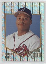 1996 Pinnacle Summit 1996 Rookie Above and Beyond Terrell Wade #185 0q3