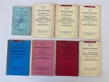 Lot of 8 Standards National Board of Fire Und...