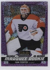 2024 O-Pee-Chee Platinum Marquee Rookies Violet Pixels 100/299 Ivan Fedotov 19cd