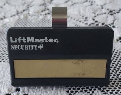 Liftmaster Chamberlain Single Button Garage Door 971LM Black Remote Works