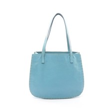 borsetta miu miu logo pelle azzurro chiaro