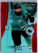 2021-22 Upper Deck Synergy #51 Brent Burns Red Codes