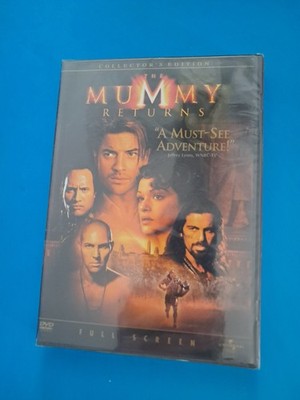 NEW - The Mummy Returns (DVD, 2001) Collector's Edition - Brendan Fraser
