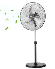 Uimoso 18 Industrial Pedestal Fan 3 Speed Oscillating Fan Adjustable Height Uimoso 18 Industrial Pedestal Fan 3 Speed Oscillating Fan Adjustable Height