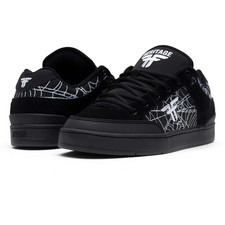 Fallen Heritage Black/Webbed Skateboard Shoes