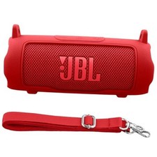 Silicone Cover for JBL Flip 7 Portable Bluetooth Speaker Red Cover