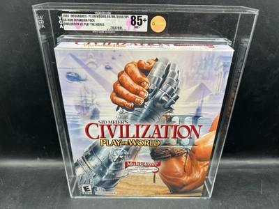 Sid Meier Civilization III Play the World PC Big Box VGA 85+ FACTORY SEALED WATA