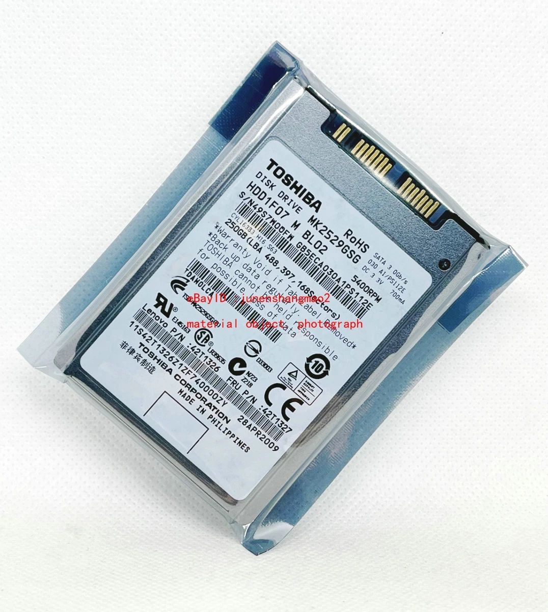 Toshiba Internal Hard Disk Drives 1.8 in Form Factor for sale | eBay