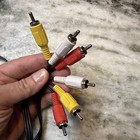 2 Audio Video Splitter Cable 3 RCA Male Jack to 3 RCA Male Jack 5ft Cable — photo 2