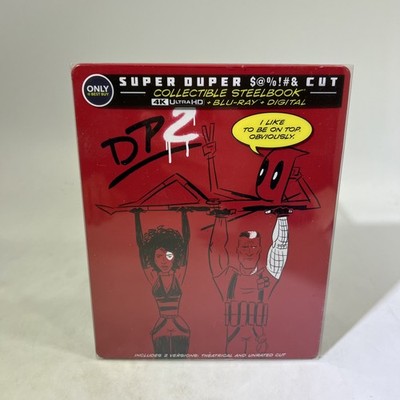 Deadpool 2 Super Duper Cut 4K UltraHD+Blu-Ray Best Buy Steelbook Rare W/Case #ML
