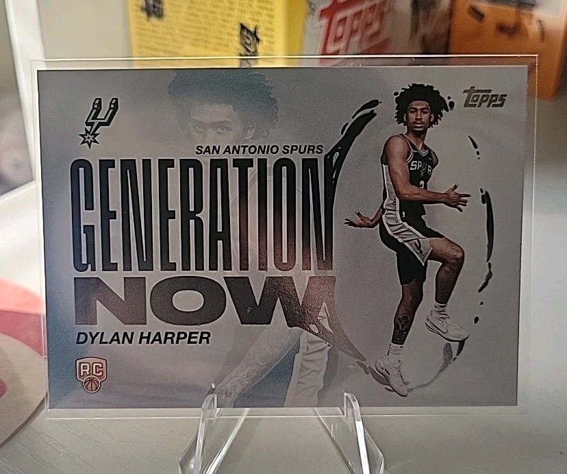2025-26 Topps Basketball Generation Now Dylan Harper #GN-2 (RC) Spurs