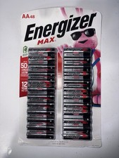 Energizer MAX AA Alkaline Batteries, 48 pk
