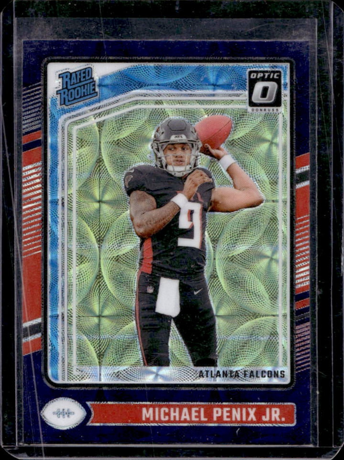 Michael Penix Panini Donruss Optic #279 Purple Scope