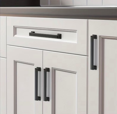 #ad #ad 5in Matte Black Cabinet Handles Drawer Pulls Modern Kitchen Hardware $74.99