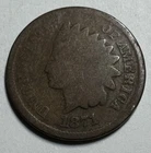 1871 Indian Head Cent Penny