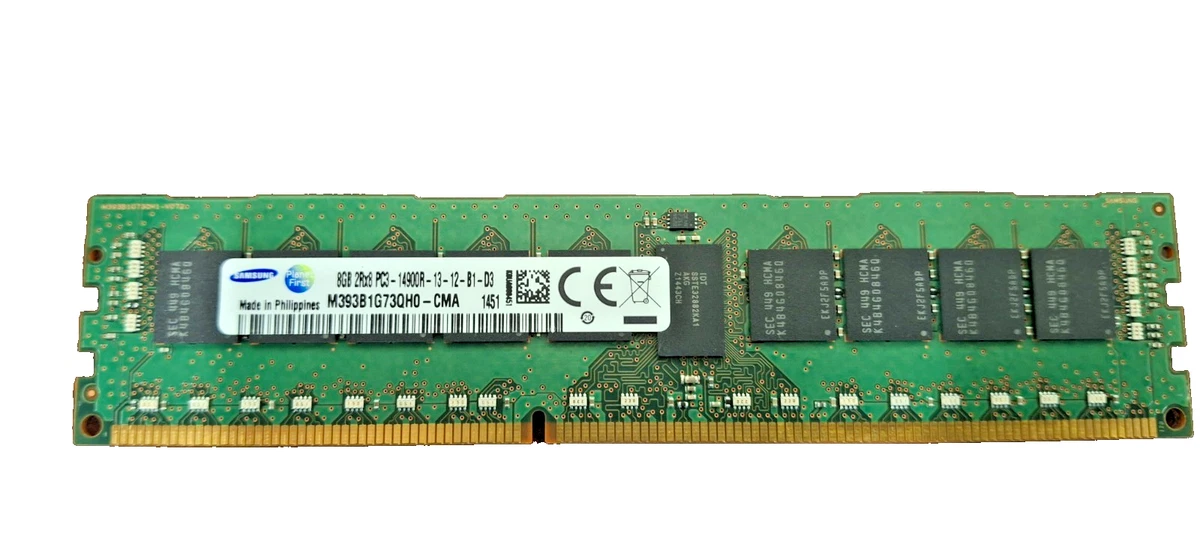 Samsung Network Server Memory (RAM) 8 GB Capacity per Module 1
