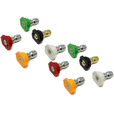 #ad #ad 2PK Pressure Washer Nozzle Tips Multiple Degrees 1 4 INCH 2.5 GPM $33.99