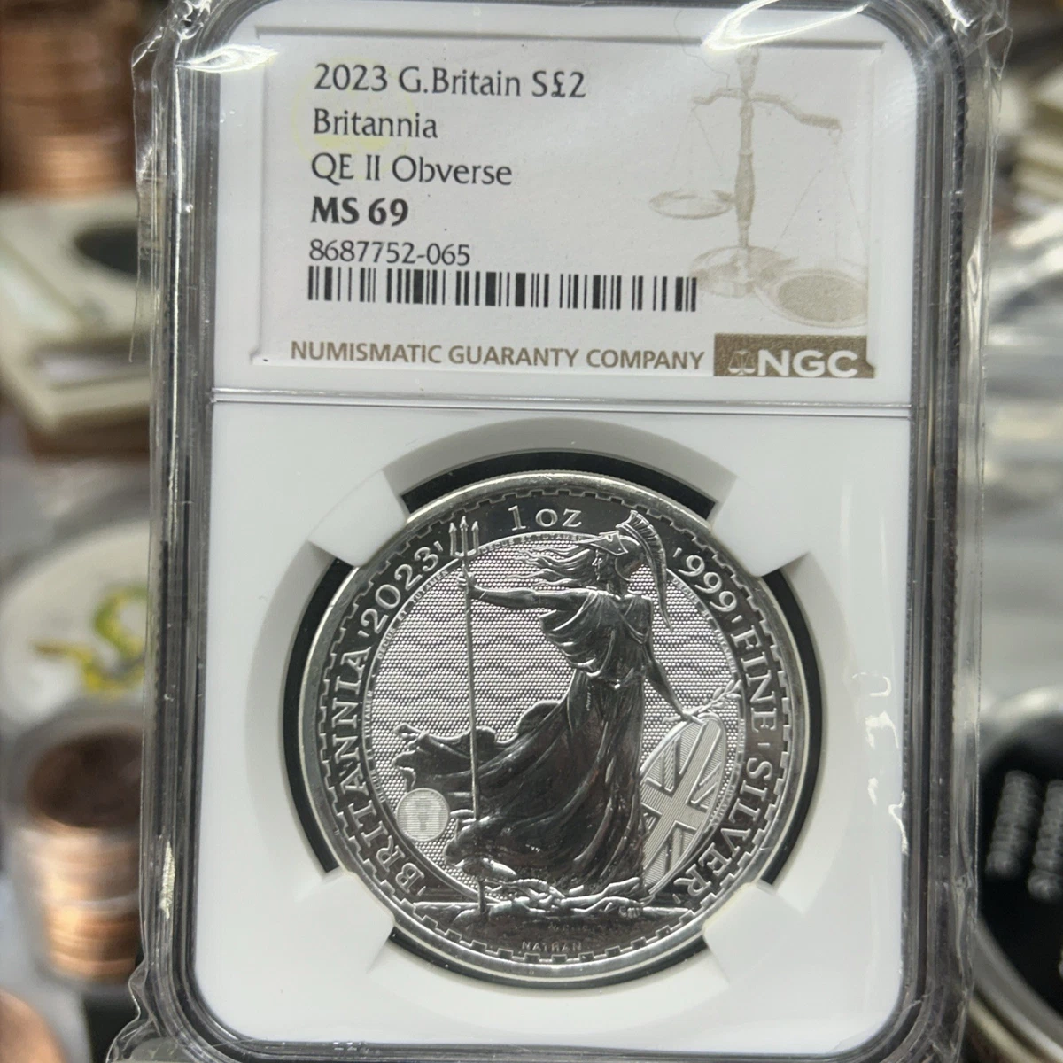 UK Britannia MS 69 NGC Certified Silver Bullion Coins for sale | eBay