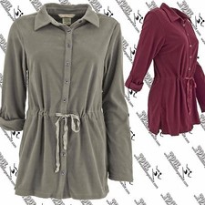 Exofficio 2011-1431 Women's Migrator Grid Fleece Ls Shirt Drawcord Jacket Small