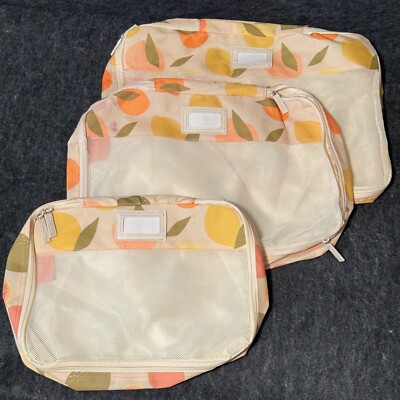 HOT Luggage Set Calpak Cube Set Calpak Pack Citrus Packing