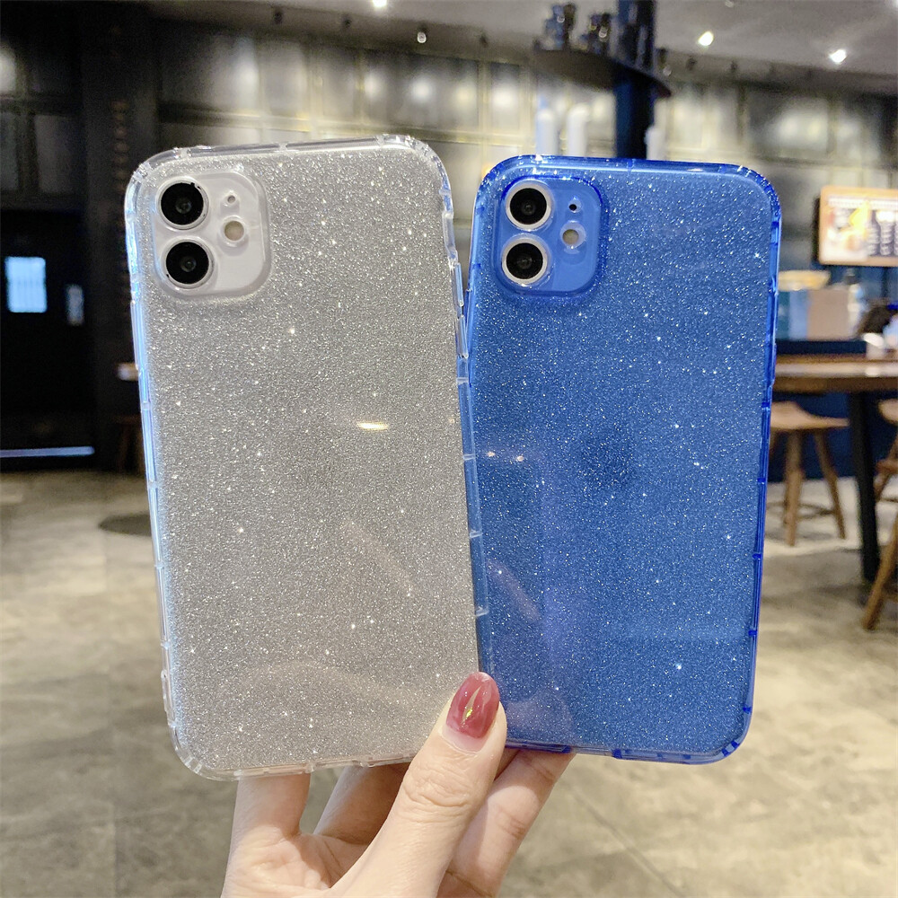 3 In 1 Luxury Bling Glitter Magnetic Oft Phone Cae For IPhone 16 Pro MAX 15 14 13 12 11 Pro - Foto 3
